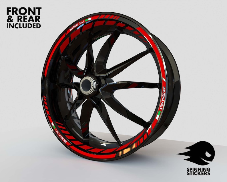 Wheel Stickers for Ducati 1098 Corse Rim Tape Motorcycle Decals Graphics 17" Wheel Stickers for Ducati 1098 Corse Rim Tape Motorcycle Decals Graphics 17"