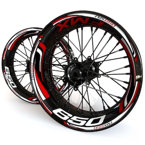 Wheel Stickers for Honda FMX650 650 Rim Tape Motorcycle Decals Graphics liserets Felgenaufkleber Autocollants de jante Rim Stickers
