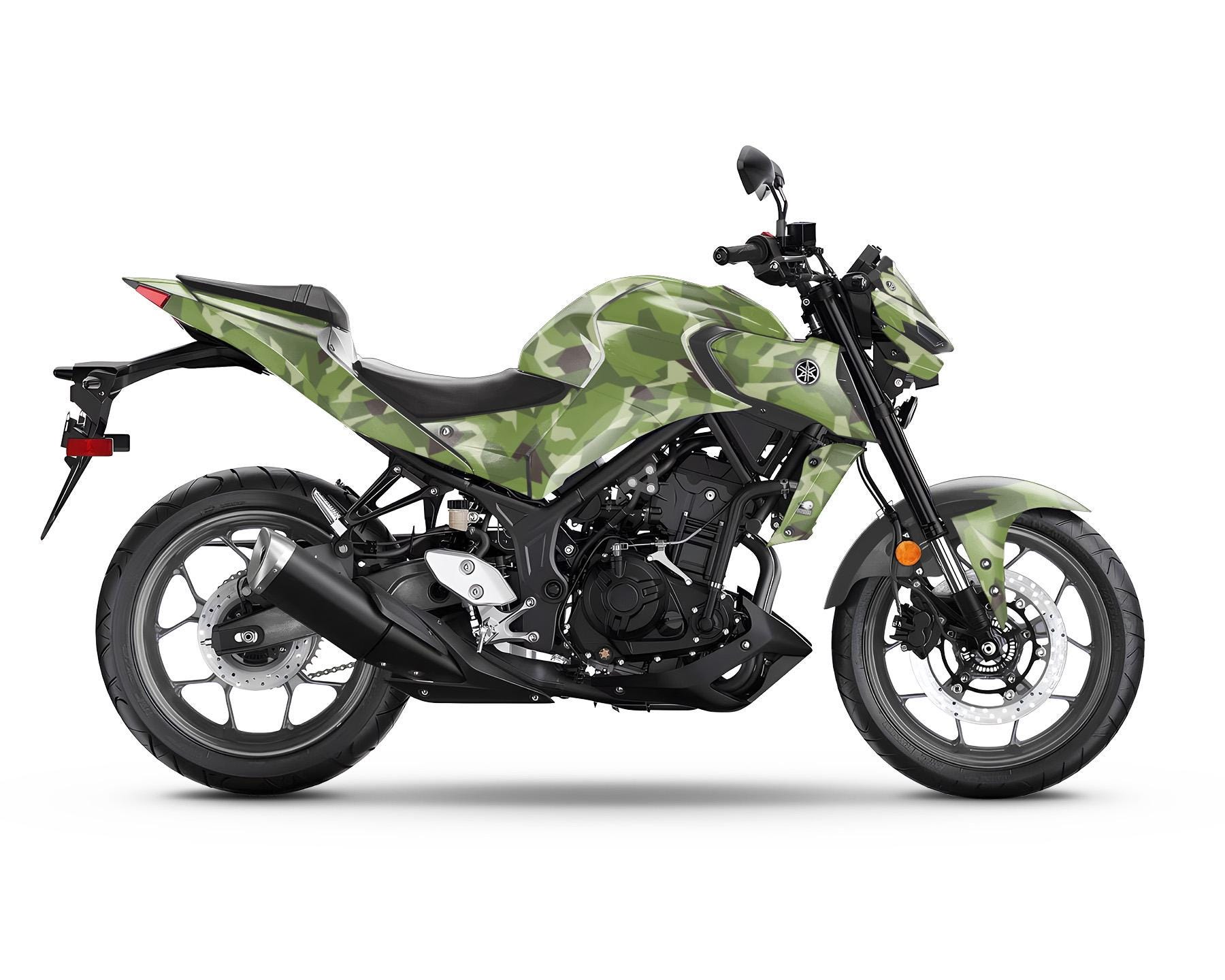 Protection Antidérapante Pour Réservoir Yamaha MT-03/MT-25 2020+ – Autocollant Caoutchouc Neuf