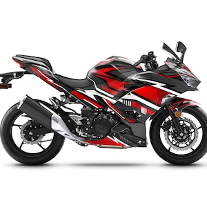 SAMMY MARQUES Design Graphic kit for Ninja 400 2018-2023 Motorcycle Decals Graphics liserets aufkleber Autocollants Stickers
