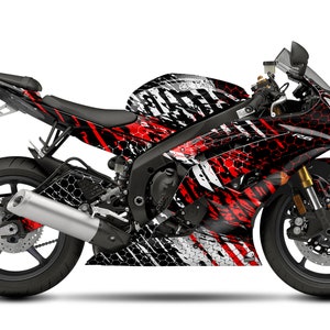 Yamaha YZF-R1 Wheel Stickers - Plus Design - SpinningStickers