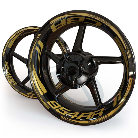 Honda CBR954RR 954RR用ホイールステッカー リムテープ オートバイ用