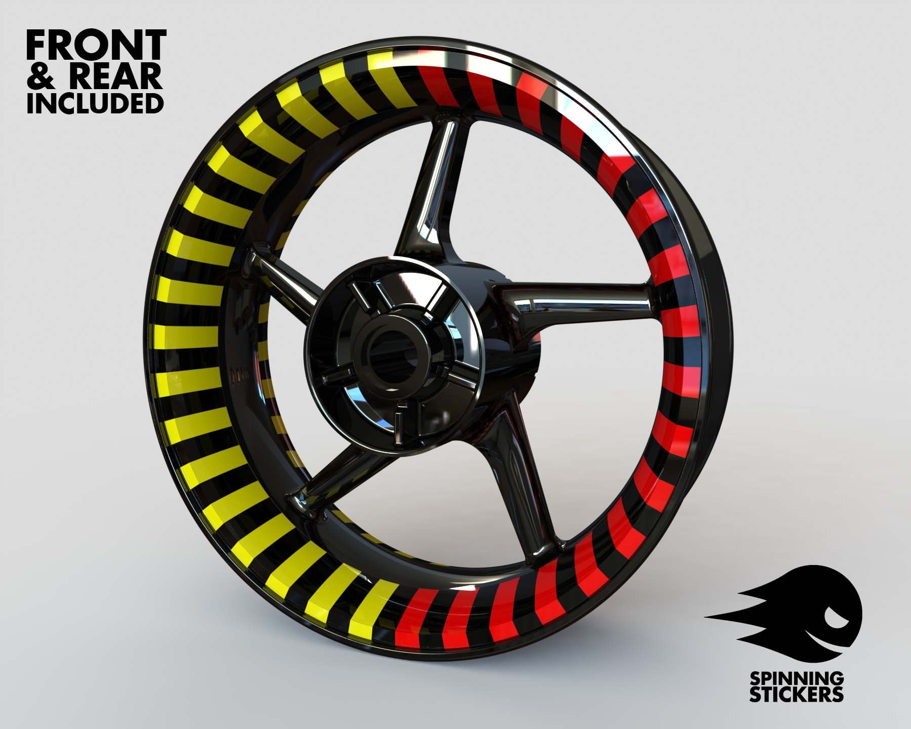 Wheel Stickers Thin Stripes Rim Stickers Decals Tape Stripes Graphics ...
