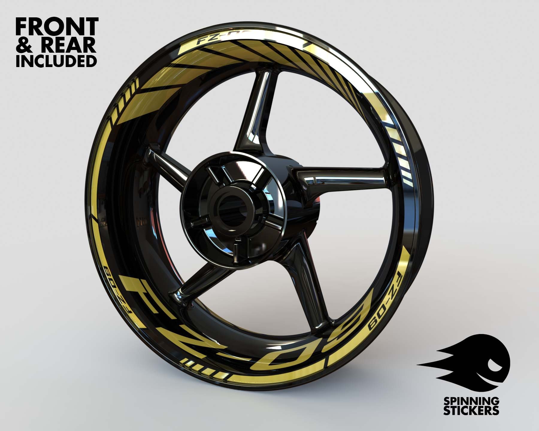 Amazon.com - Motorbike Wheel Stickers for Y&AMAHA for