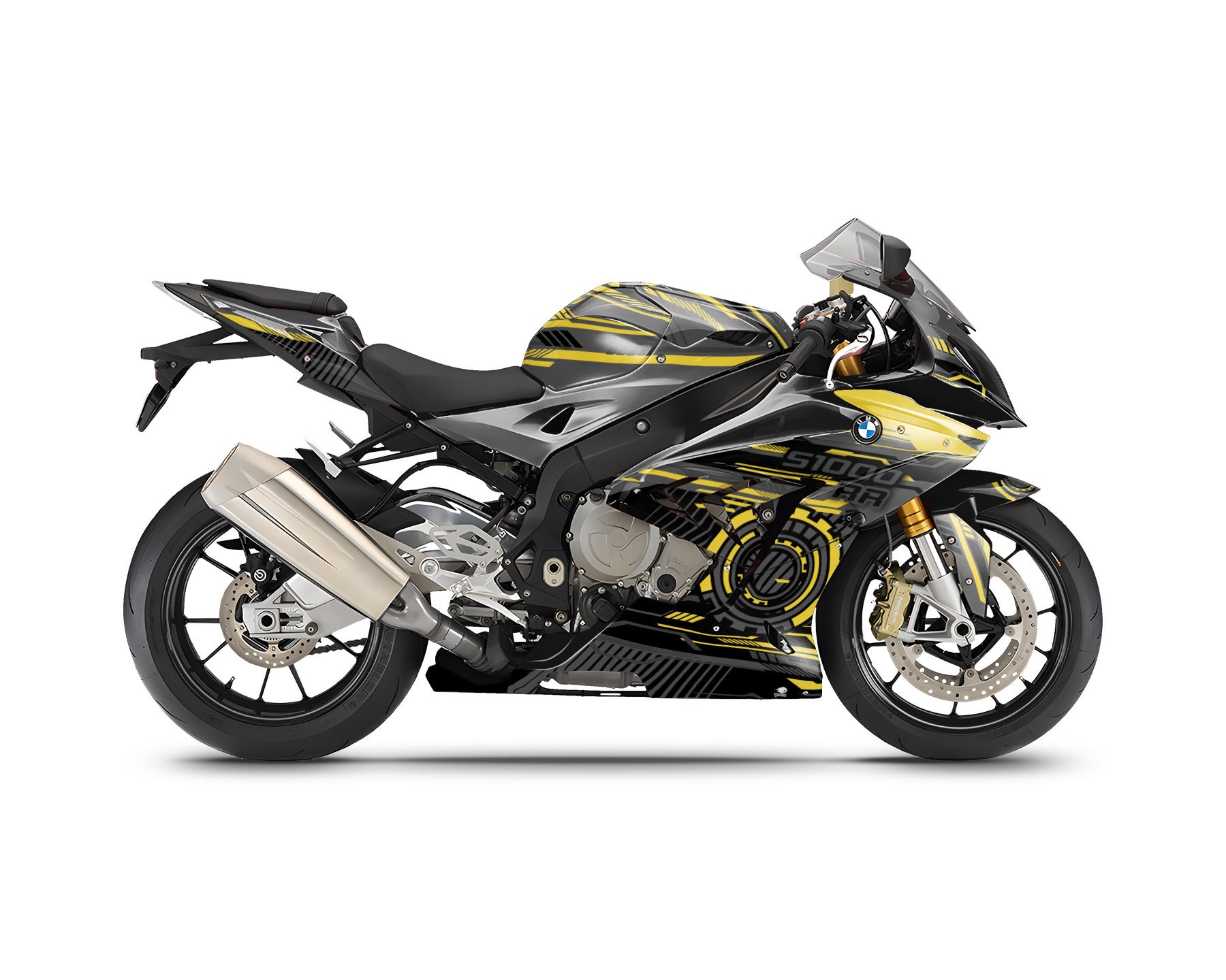 BMW S1000RR「Riot」2015-2018用グラフィックキット オートバイ