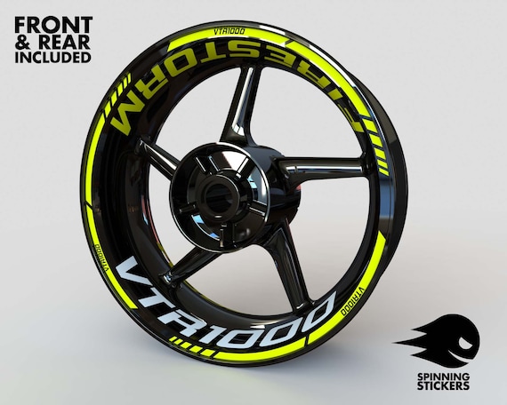 人気ブランド新作豊富 ホンダ VTR1000 用ホイールステッカー リムステッカー デカール ホイール・リムアクセサリ