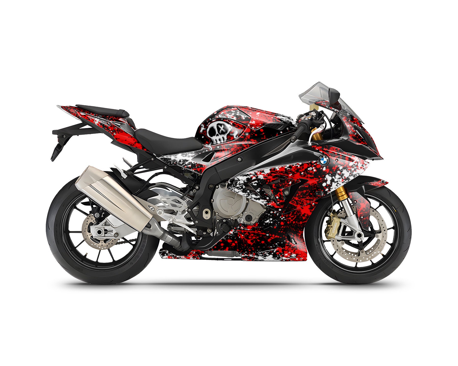 BMW S1000RR「スピリット」2015-2018用グラフィックキット バイク用