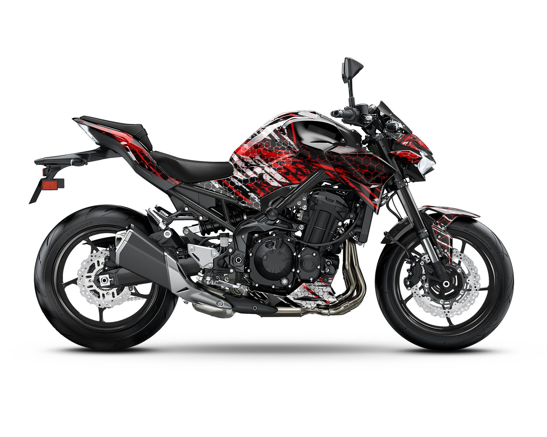 Z900 2020-2023「Riot」用グラフィックキット オートバイデカール
