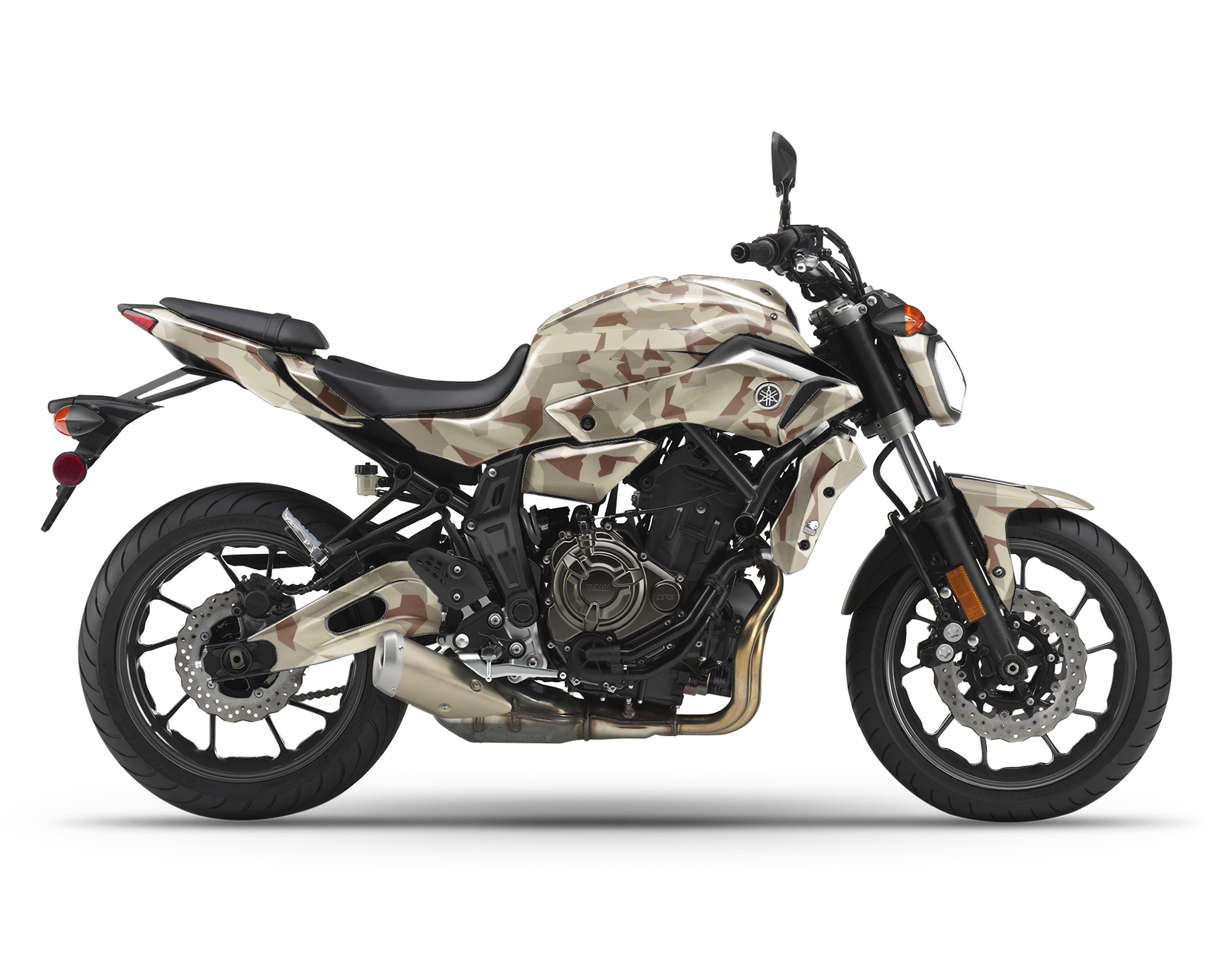 ヤマハ MT-07 MT07 2014-2017用グラフィックキット「Camo