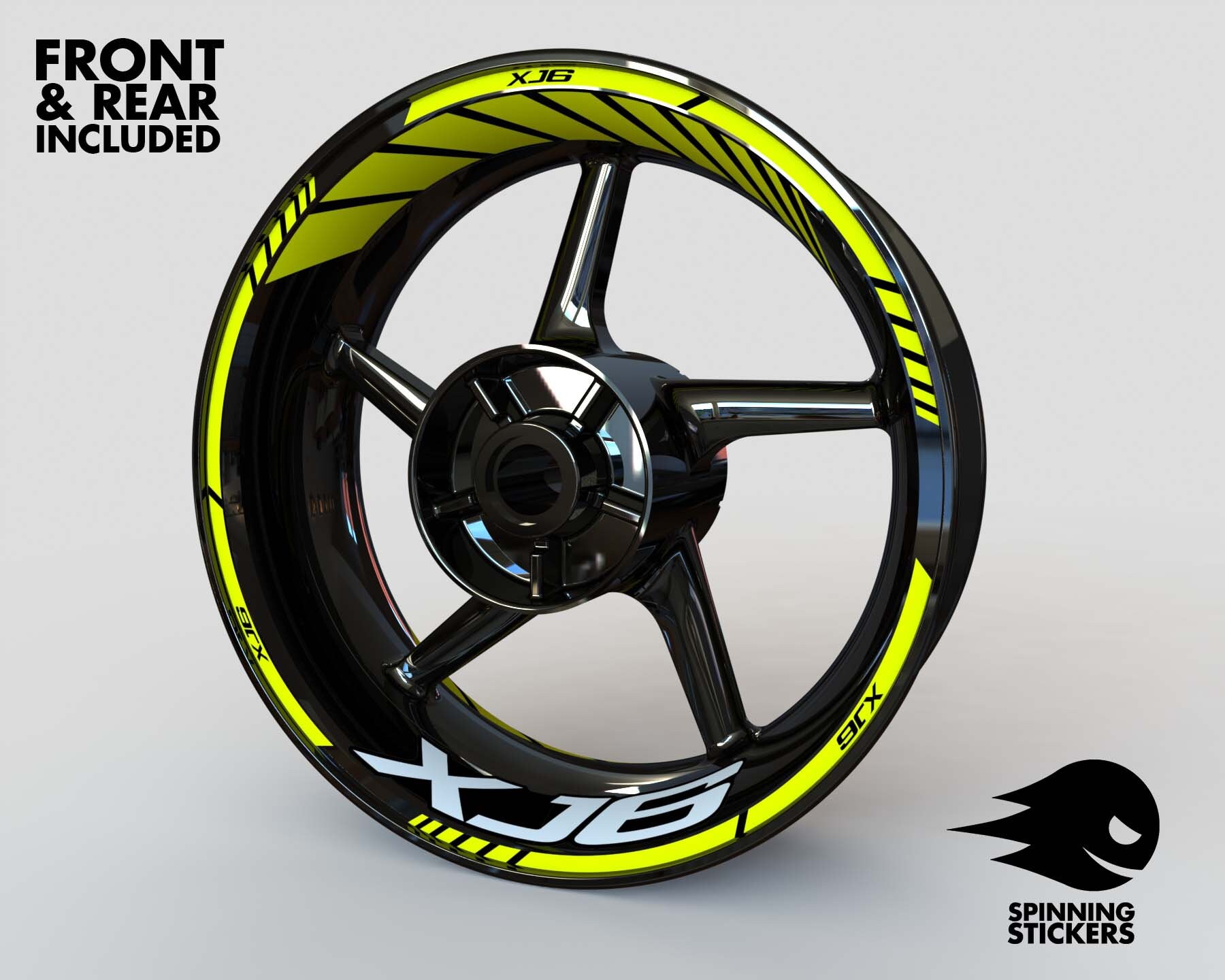 【セール】福袋/福箱ファッション通販 Wheel Stickers for Yamaha XJ6 XJ 6 Rim Stickers Decals Tape Decals,Magnets&Stickers