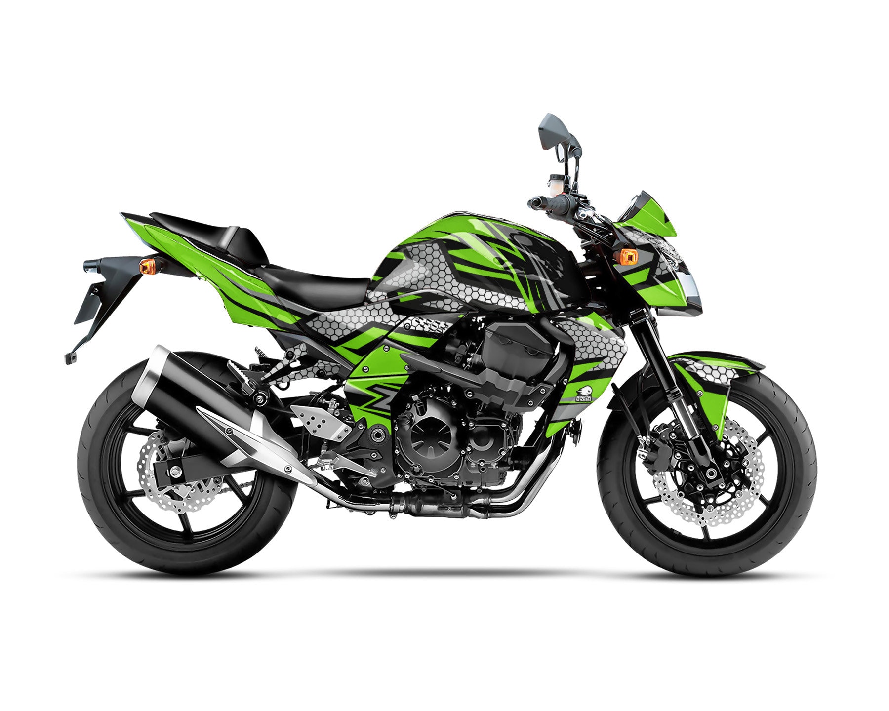 Graphic Kit for Z750 2007-2012 Motorcycle Decals Graphics Liserets