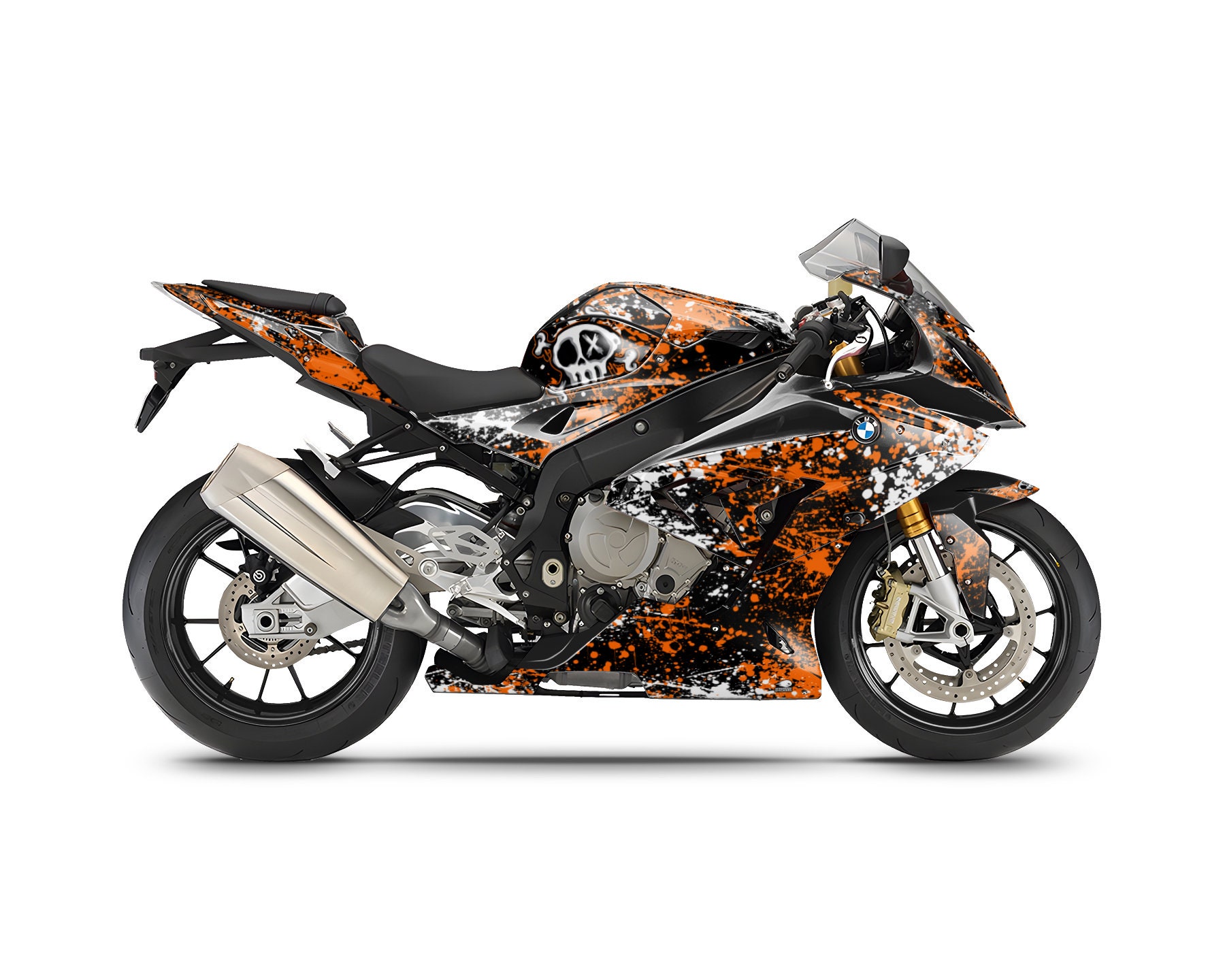 BMW S1000RR「スピリット」2015-2018用グラフィックキット バイク用