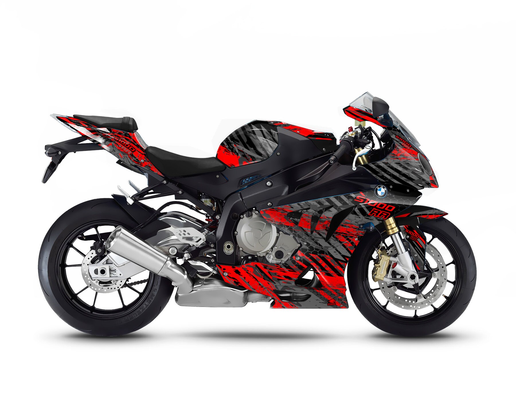 BMW S1000RR「Riot」2012-2014用グラフィックキット オートバイ BMW S1000RR「Riot」2012-2014用グラフィックキット オートバイ