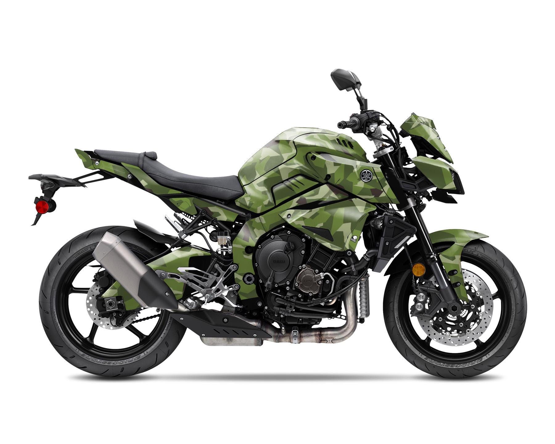 ヤマハ MT-10 MT10 2016-2020用グラフィックキット「Camo」バイク用 