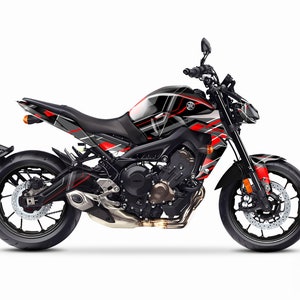 Graphic kit for Yamaha MT-09 MT09 2014-2020 Motorcycle Decals Graphics liserets aufkleber Autocollants Stickers