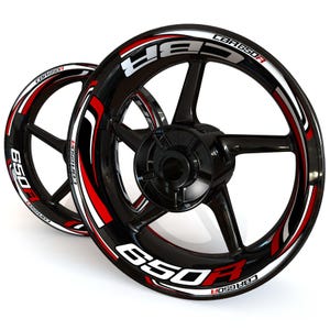 Wheel Stickers for Honda CBR650R 650R Rim Tape Motorcycle Decals Graphics liserets Felgenaufkleber Autocollants de jante Rim Stickers