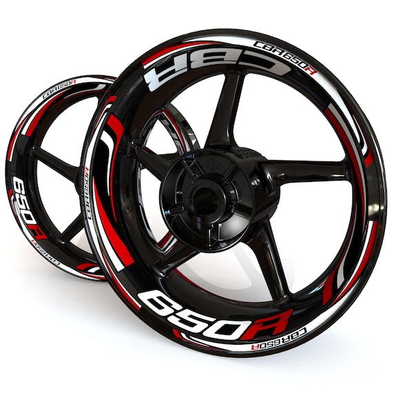 Honda CBR650R 650R 用ホイールステッカー リムテープ オートバイ用