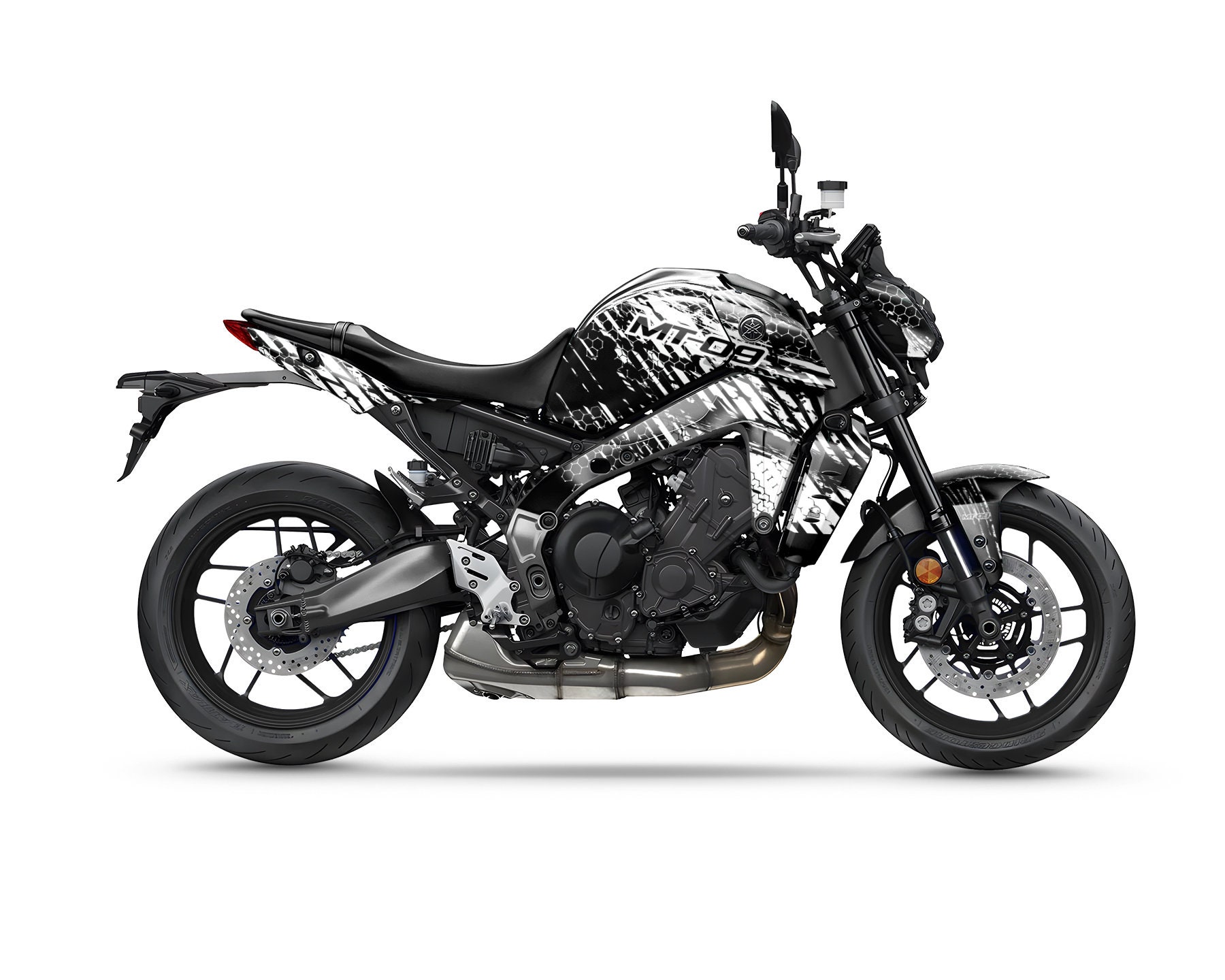 ヤマハ MT-09 MT09 2014-2023 「RIOT」用グラフィックキット