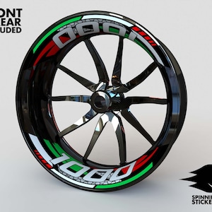 Wheel Stickers for MV Agusta BRUTALE 1000 F4 Rim Tape Motorcycle Decals Graphics liserets Felgenaufkleber Autocollants de jante Rim Stickers
