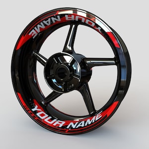 Wheel Stickers YOUR NAME Edition Rim Stickers Decals Tape Stripes Graphics liserets Felgenaufkleber Autocollants de jante velg stickers