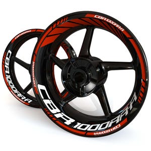 Wheel Stickers for Honda CBR1000RR-R Classic Rim Tape Stripes Decals Graphics liserets Felgenaufkleber Autocollants de jante Rim Stickers
