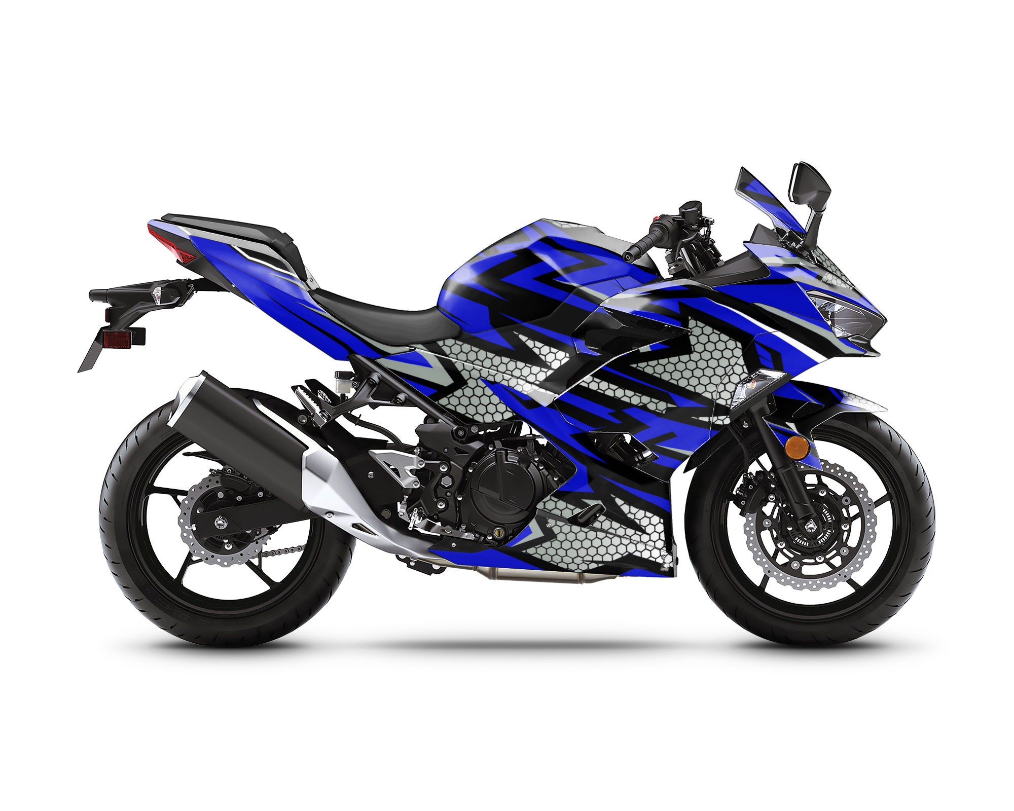 HEXAGON Design グラフィックキット Ninja 400 2018-2023 デカール