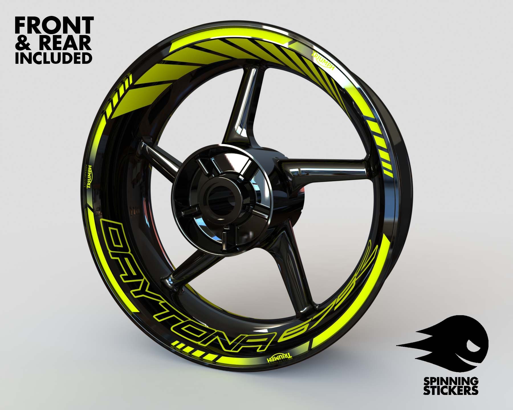 se TRIUMPH SPRINT GT wheel rim stickers decals choice of 20 colours 
