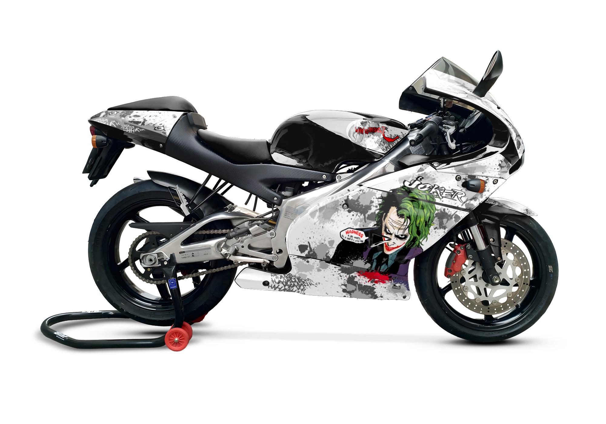 Aprilia Racing 直筆サイン入りシートセット エスパルガロ、ロウズ Graphic Kit for Aprilia RS 125 