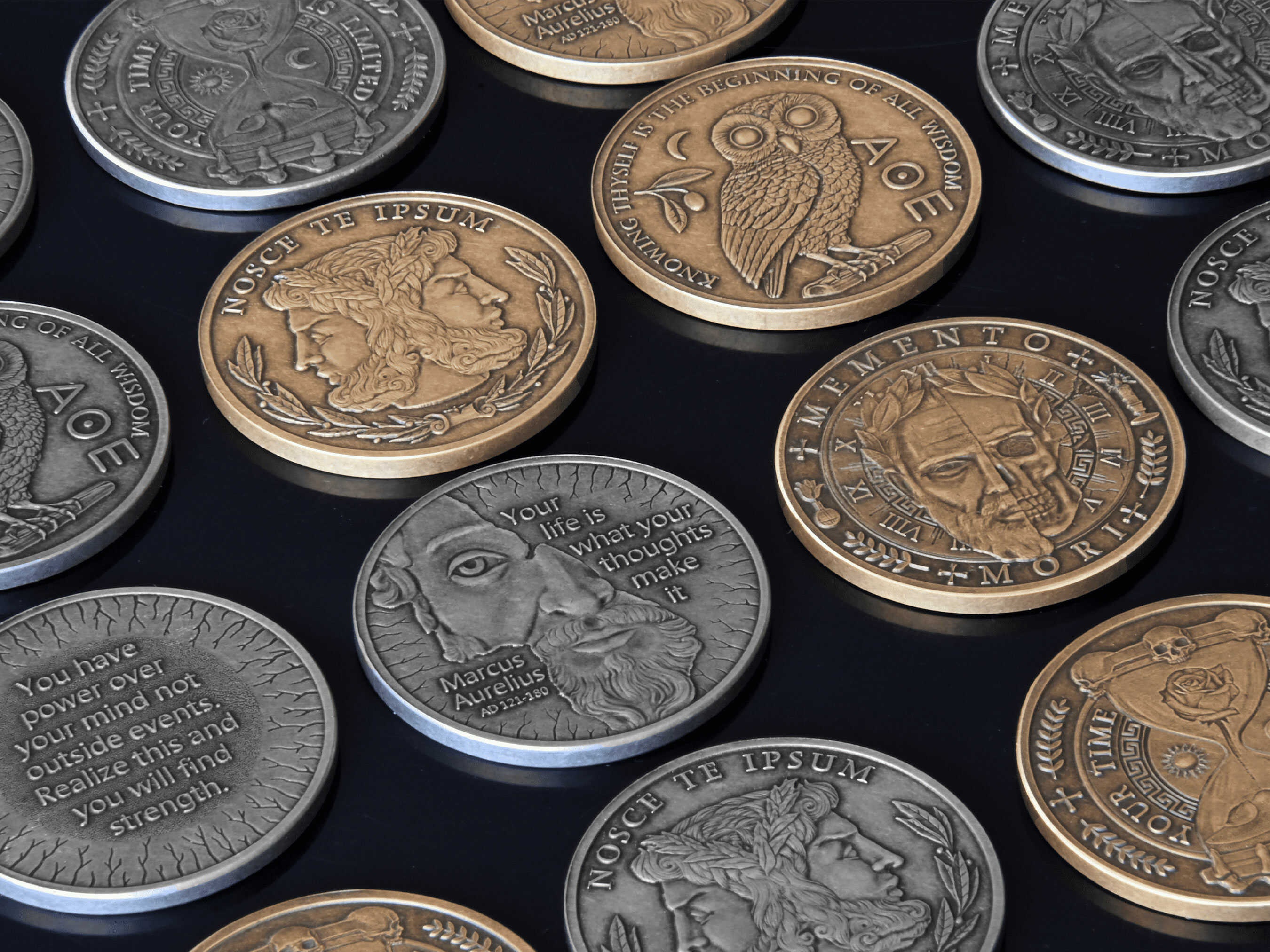 Veni Vidi Vici Coin, EDC Reminder Coins