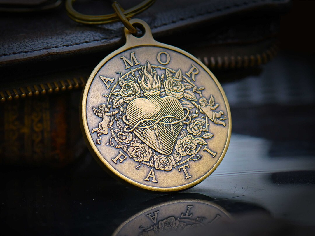 Stoic View From Above Challenge Coin - Daily Reminder Token For Stoicism Practice