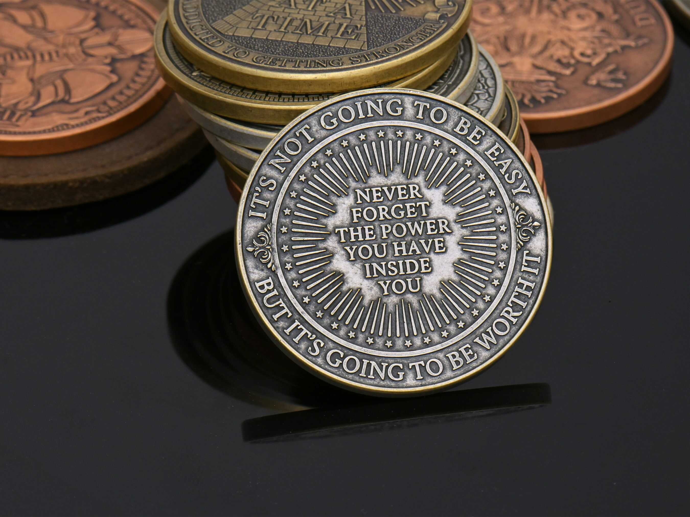 Addiction Coin | EDC Reminder Coins | Recovery Coin | Addiction ...