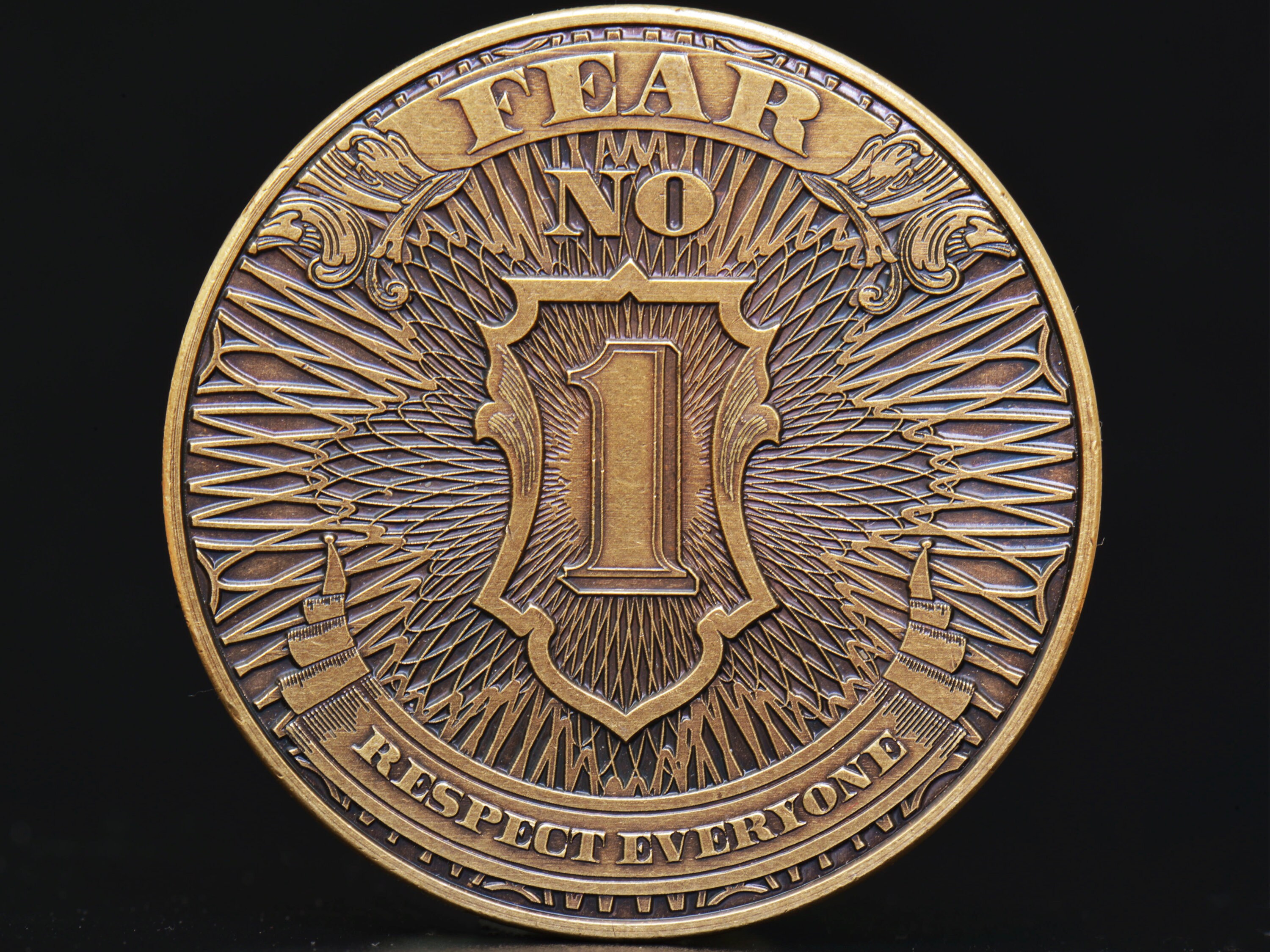 Badass Coin | Trust No One Coin | Reminder Coin | American Dollar