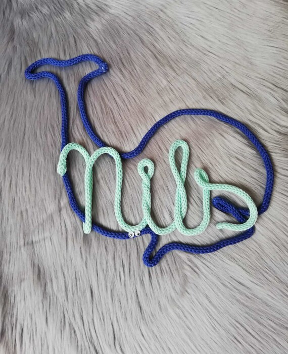 Baby Schriftzug Aus Draht Und Wolle Turschild Namensschild Wanddeko Geschenk Zur Geburt Taufe Handmade Produkte Agb Lv