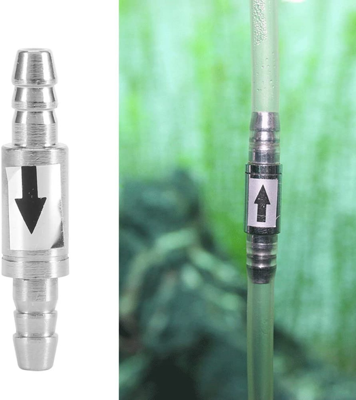 Stainless Steel CO2 One Way Check Valve / for aquarium CO2 Etsy
