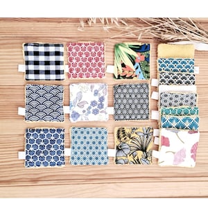 Makeup Remover Pads: Handmade Bamboo Reusable Face Wipes, soft make up remover cloth, washable wipes, soft face wipes
