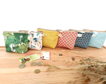 Handmade Cotton Coin Purse, Credit Card Holder