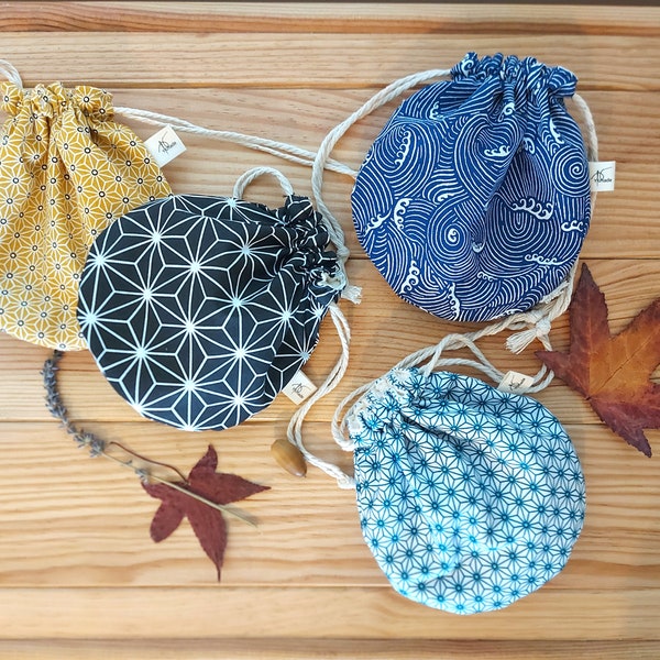 Soap pouch, travel soap pouch, solid soap case, cotton soap pouch, soap carrier, zero waste soap pouch, solid shampoo pouch, big soap pocket