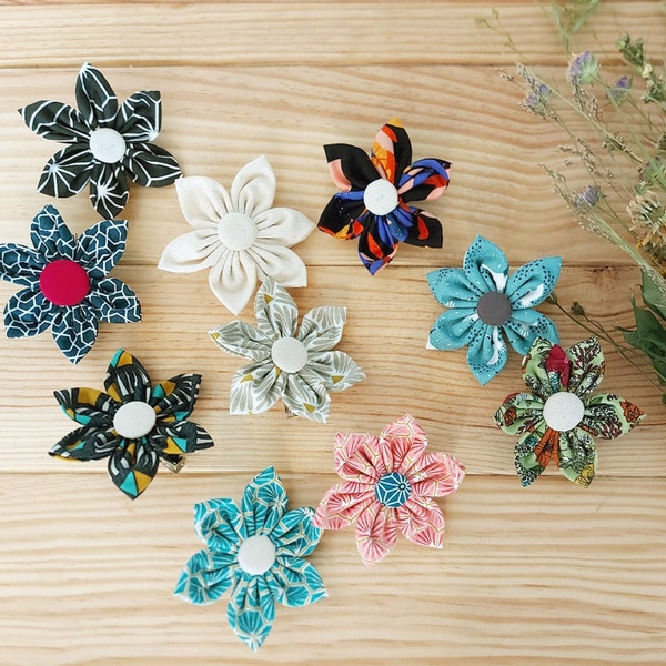 Flower Hair Clip Etsy