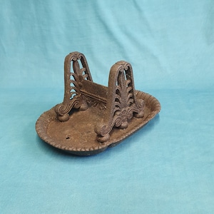 Large 19th century boot scraper