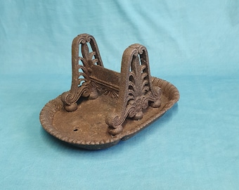 Large 19th century boot scraper
