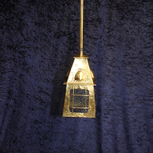 Early 20th century small brass lantern