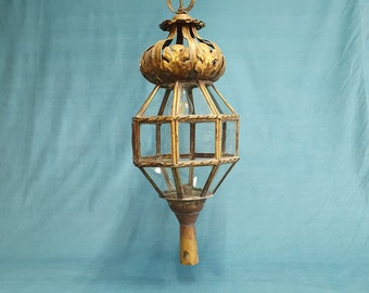Early 20th century brass lantern C1880
