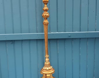 Late 19th Century Giltwood Standard Lamp