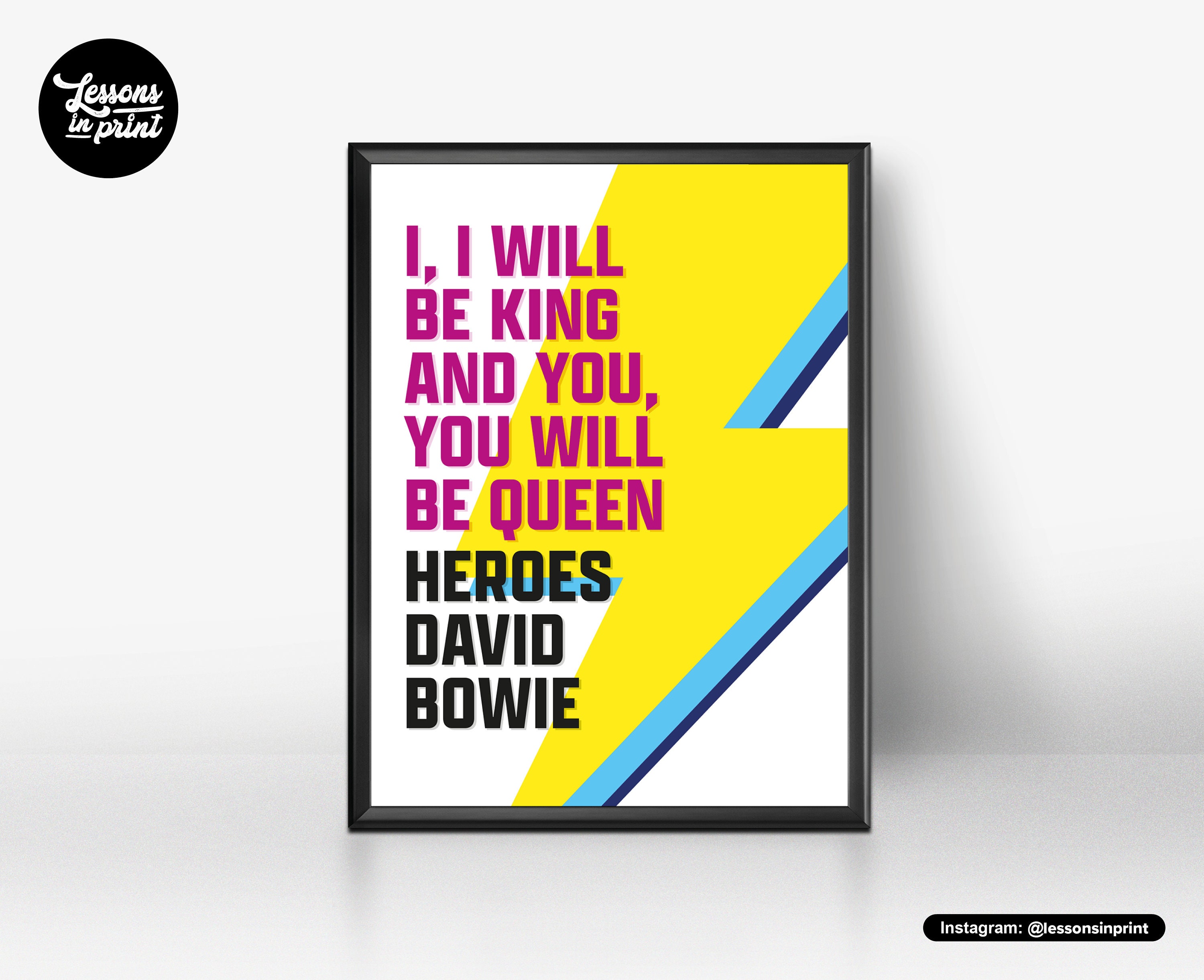 Heroes David Bowie Lyrics