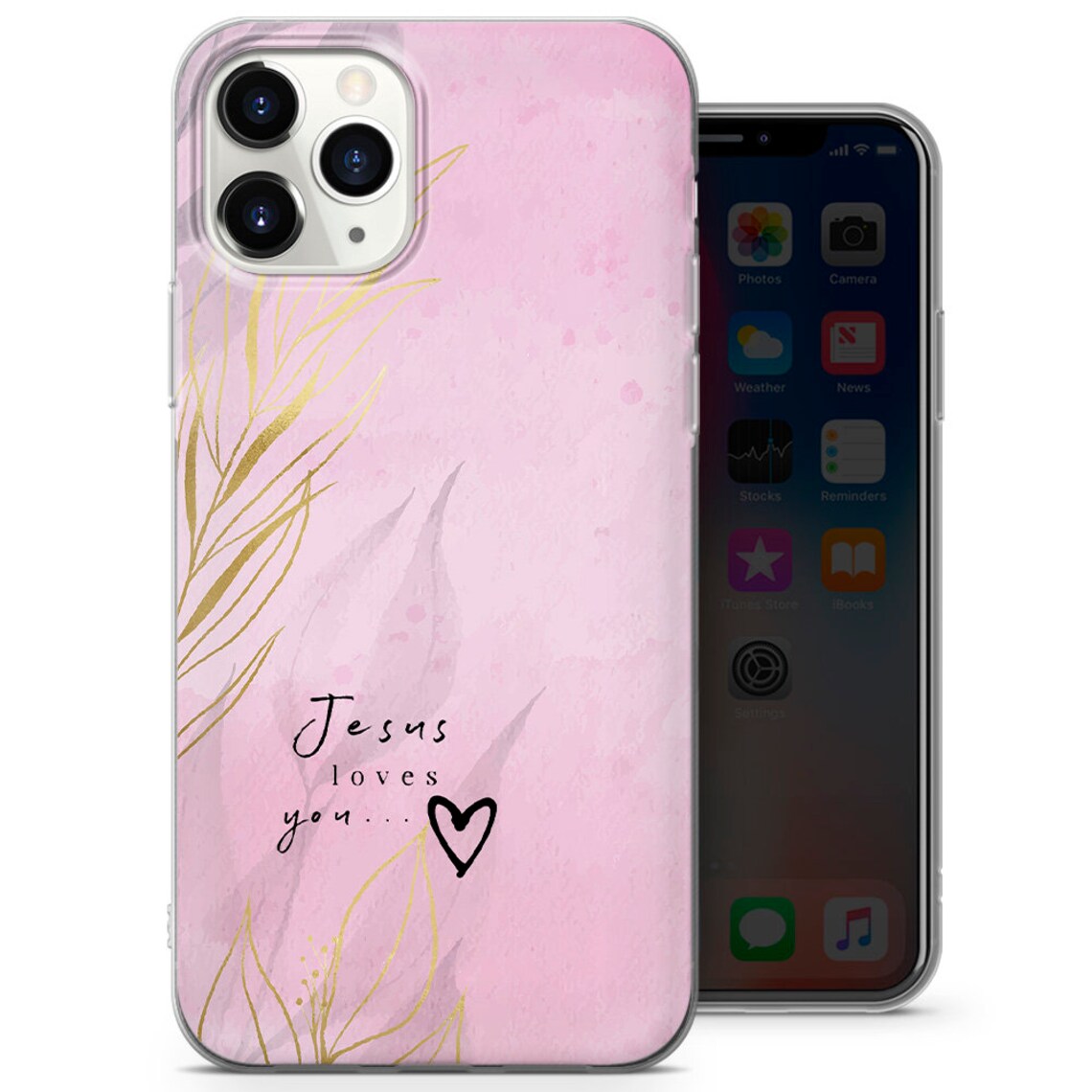 Christian Quotes phone case for iPhone 11 12 7 8 X XR Etsy