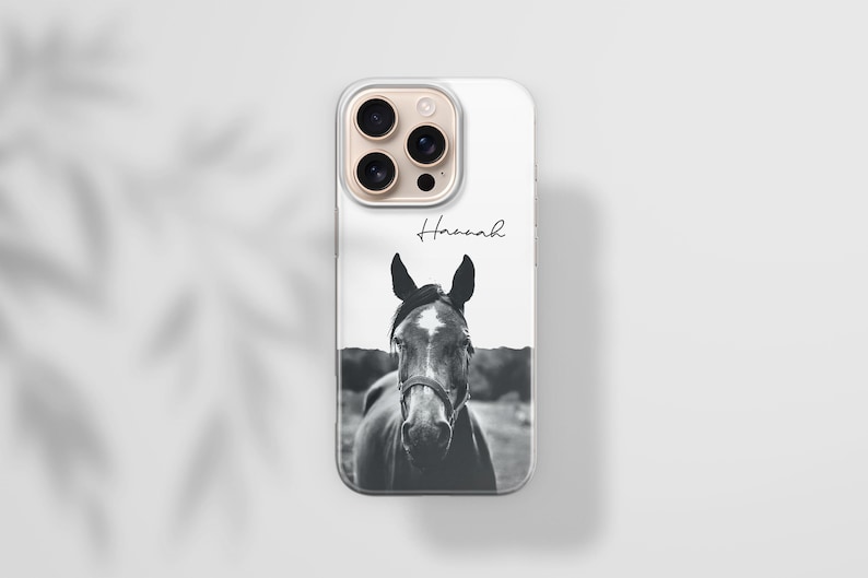 Funda personalizada para teléfono para amantes de los caballos, funda con nombre personalizado para iPhone, Samsung, Pixel imagen 13