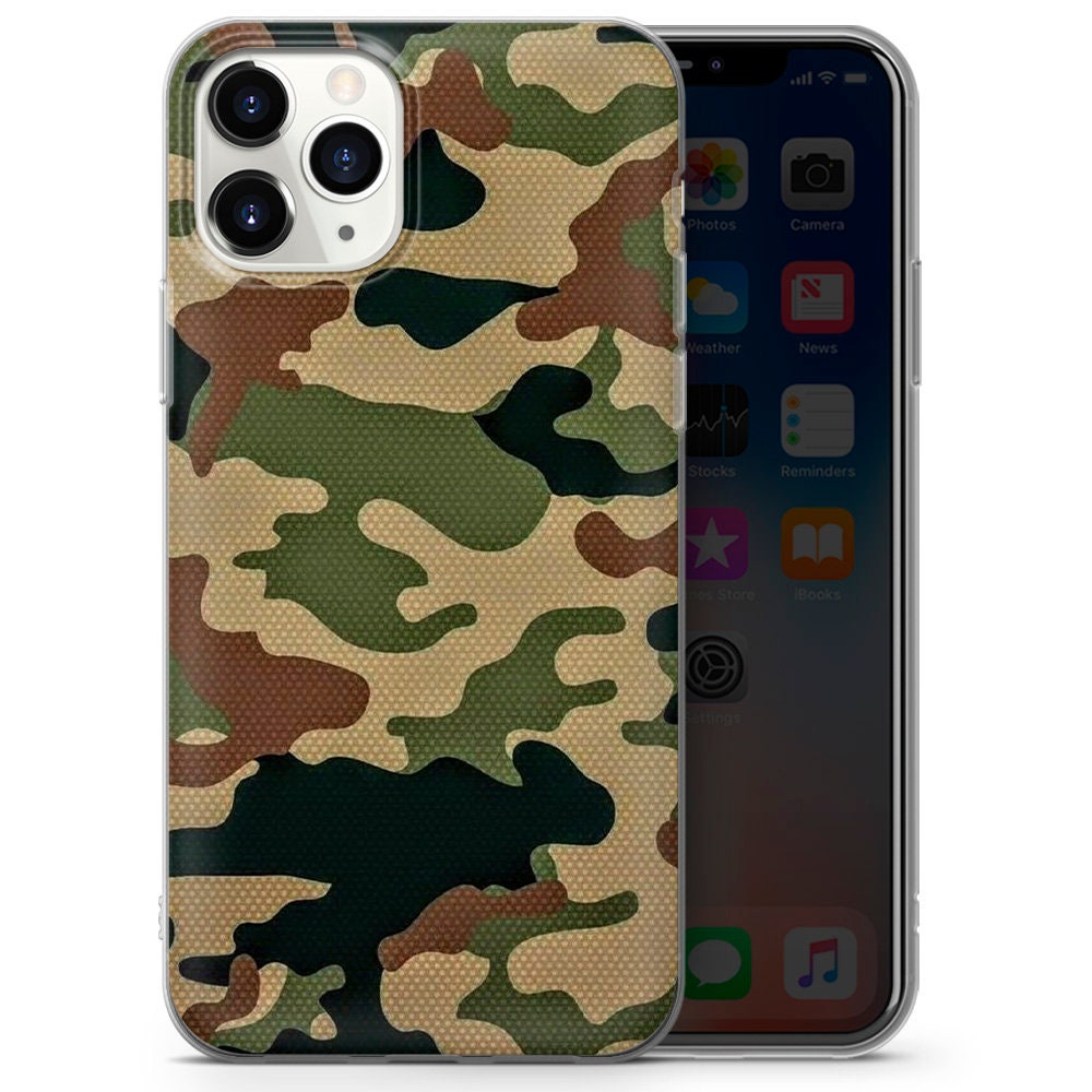 Camouflage Camo Pattern Phone Case Military Cover for iPhone