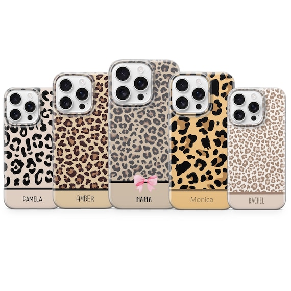 Custom Leopard Phone Case Personalized Animal Print Cover for iPhone 17 Pro Max 16e 15 14 13 12 11 XR 8, Samsung S25 S24 A16 A56 S23, Pixel - Etsy Custom Leopard Phone Case Personalized Animal Print Cover for iPhone 17 Pro Max 16e 15 14 13 12 11 XR 8, Samsung S25 S24 A16 A56 S23, Pixel - Etsy
