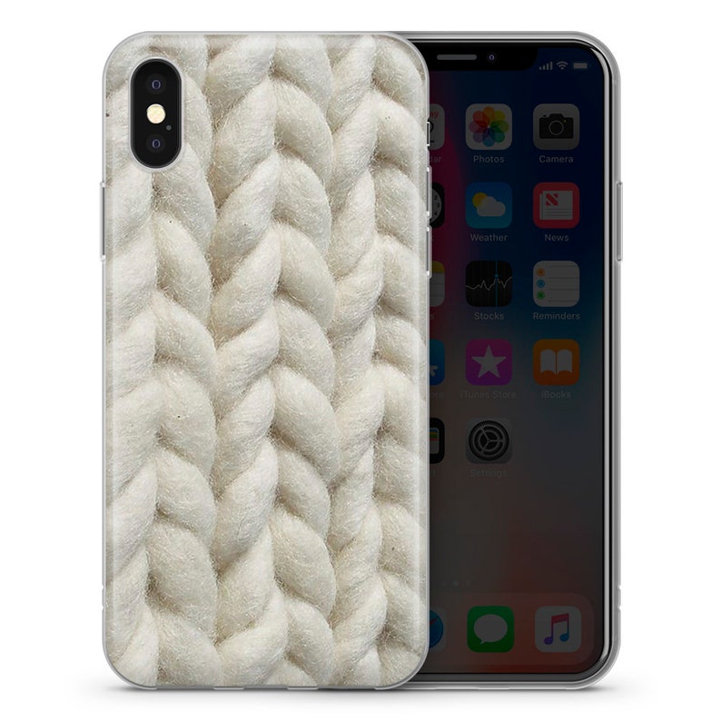 Knitting Pattern Phone Case Yarn Texture Cover for iPhone 15 14 13 12 Pro 11 XR 8 7, Samsung S23 S22 A73 A53 A13 A14 S21 Fe S20 Pixel 8 7 6 4