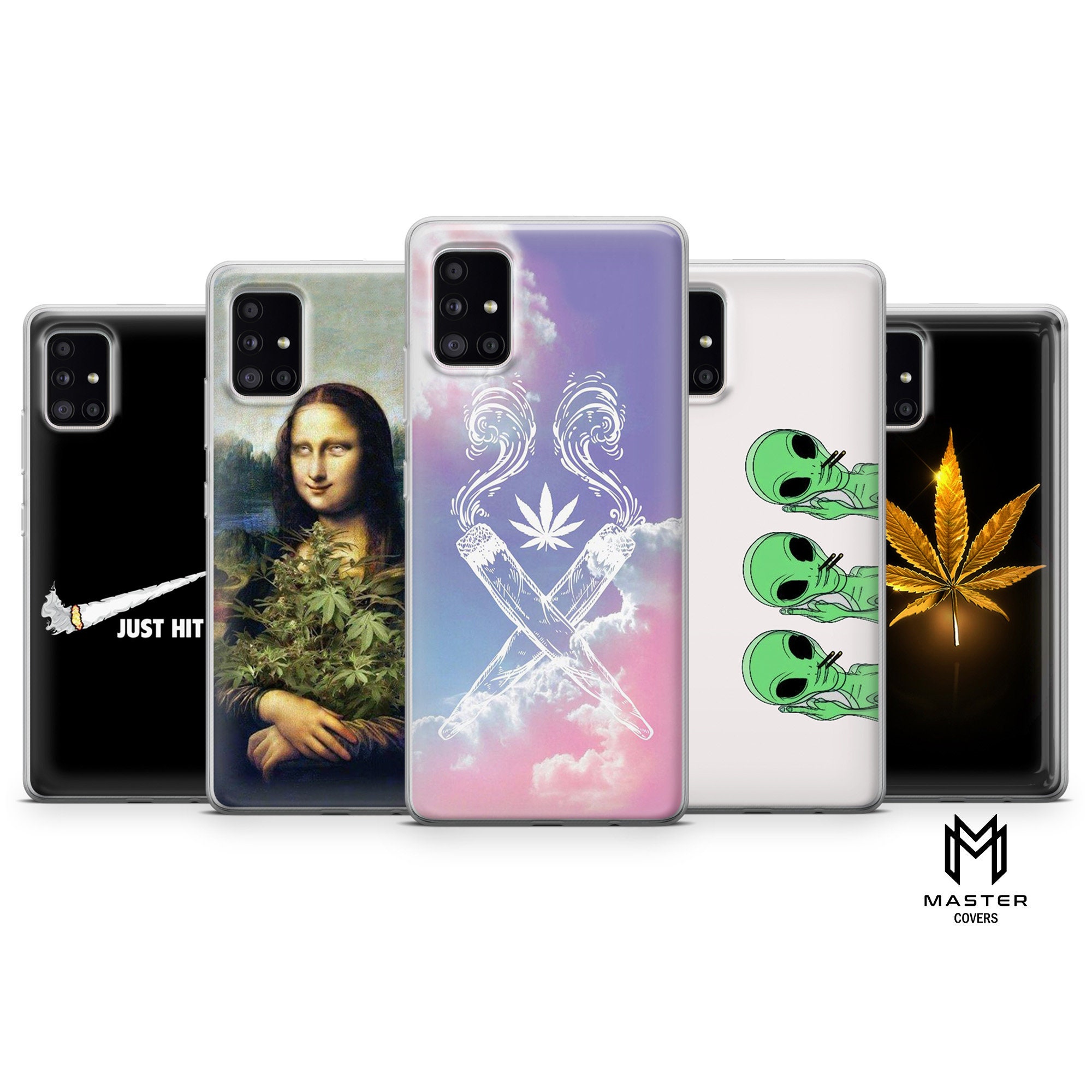 WEED MARIJUANA cannabis phone case fit for Samsung S9 S10 Etsy